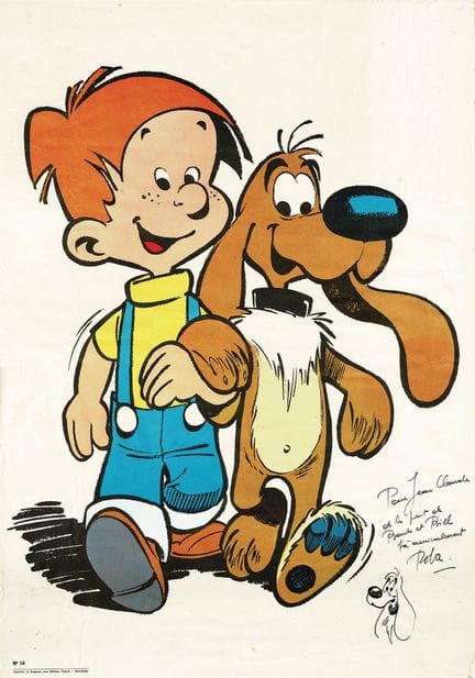 Roba = Póster de «Boule y Bill», publicado por la 