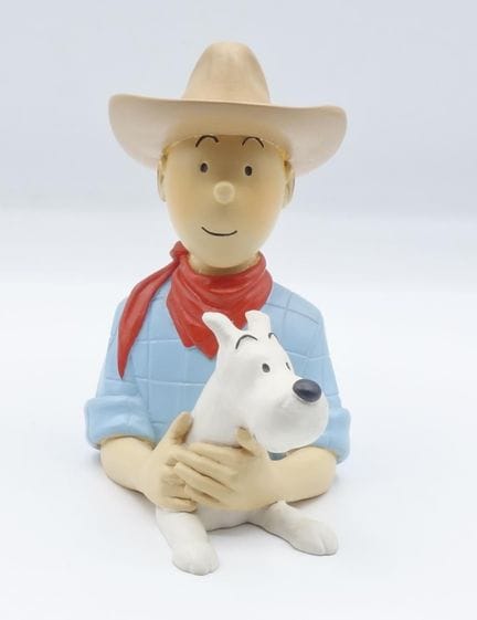 Hergé = PIXI REGOUT : Tintín, el pequeño vaquero b