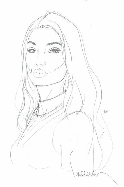 Philippe Francq = Largo Winch, dibujo original a l