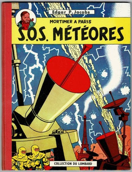 Blake y Mortimer = SOS Météores, edición de 1959 (