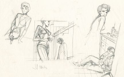 Jean-François Charles = Fox, estudio de personajes