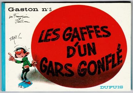 Gaston Lagaffe = Tomo 5: Las meteduras de pata de 