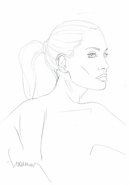 Philippe Francq = Largo Winch, dibujo original a l