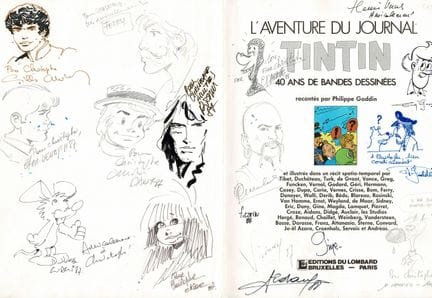 Colectivo = La aventura de la revista Tintín, 40 a