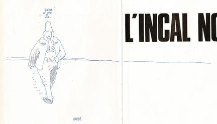 Moebius = John Difool, «El Incal negro» en edición