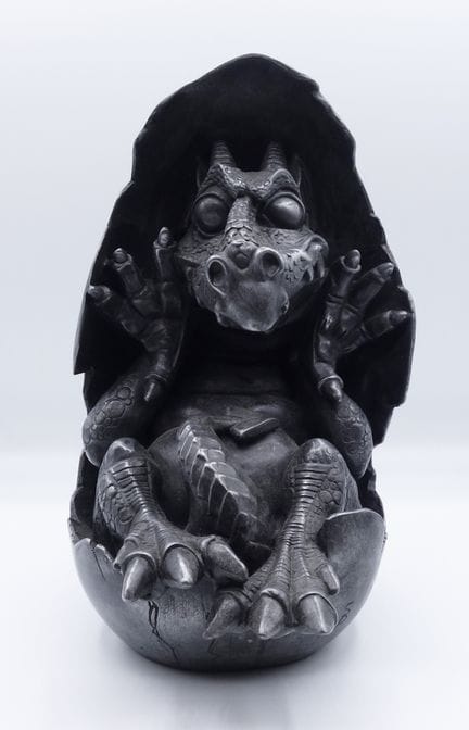 Boulesteix = Bebé Dragón, figura de bronce realiza