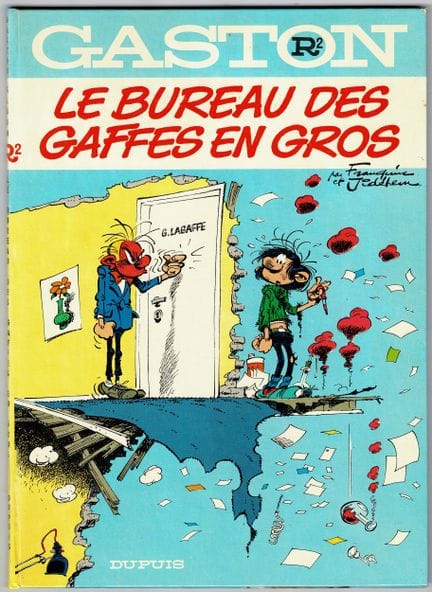 Gaston Lagaffe = Tomo R2, edición original de 1972