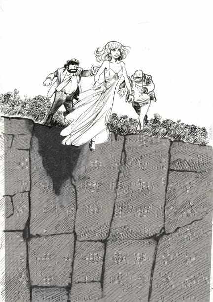 Blutch = «Tif y Tondu», «¿Pero dónde está Kiki?», 