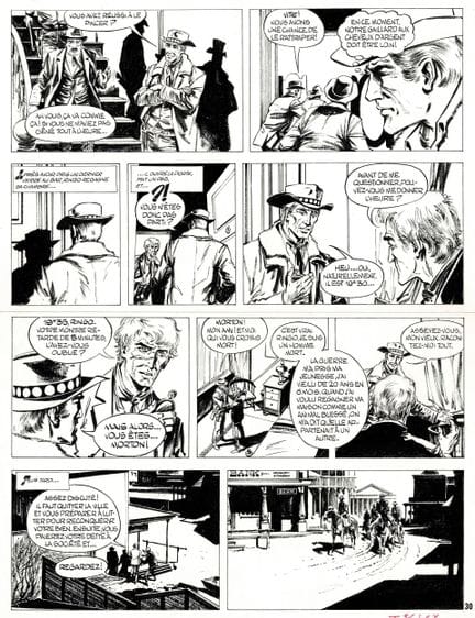 Vance = Ringo, «El juramento de Gettysburg», lámin