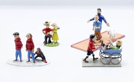 Hergé = MOULINSART PLUM: Tintin, 46229, de Popol e