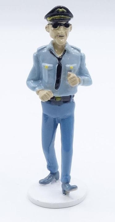 Hergé = MOULINSART PLOMB : Tintin, la carte de voe