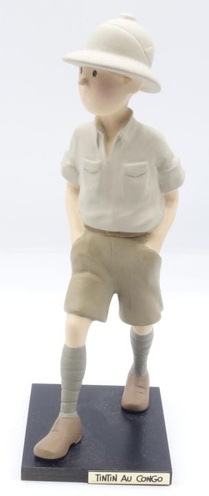 Hergé = LEBLON-DELIENNE: Tintín, 15 cm, explorador