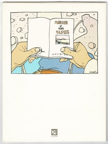 Moebius = Álbum «Morir y ver Nápoles», edición lim