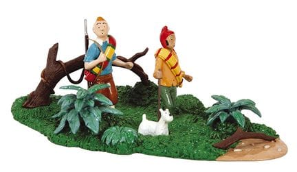 Hergé = PIXI: Tintín, 4574, con Milú y Zorrino en 
