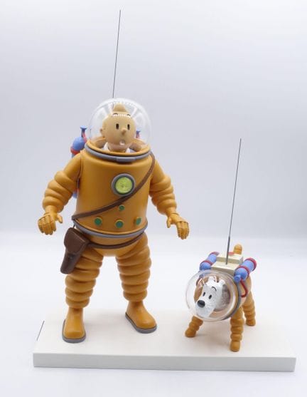Hergé = MOULINSART FARIBOLES: Tintín y Milú con tr
