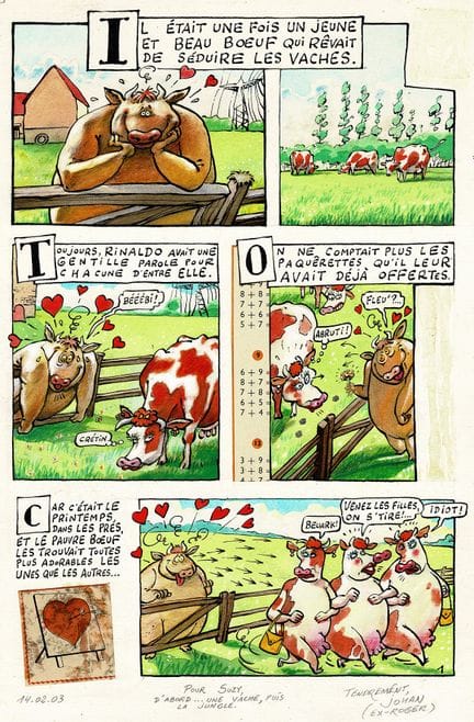 Johan De Moor = «La vaca», «Incluso los pájaros ap