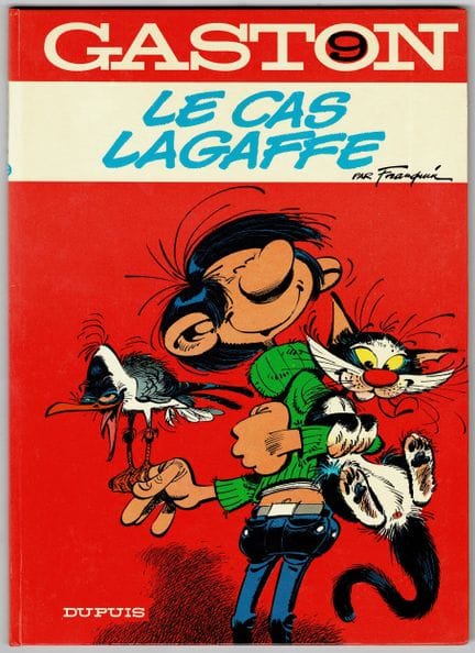 Gaston Lagaffe = Tomo 9: El caso Lagaffe, edición 