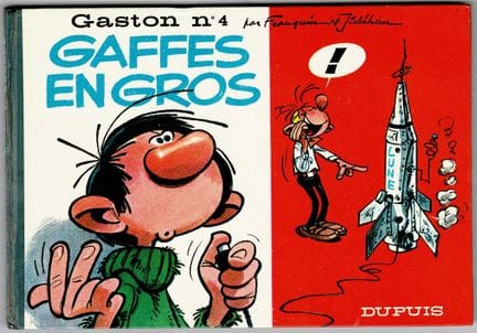 Gaston Lagaffe = Tomo 4: Meteduras de pata a lo gr
