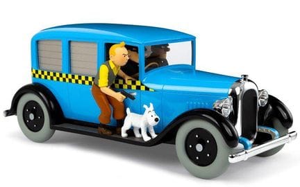 Hergé = MOULINSART: Tintín, Taxi América, 44503, T