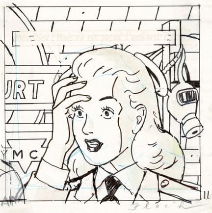 Floc'h = Blitz, Underground, dibujo original reali