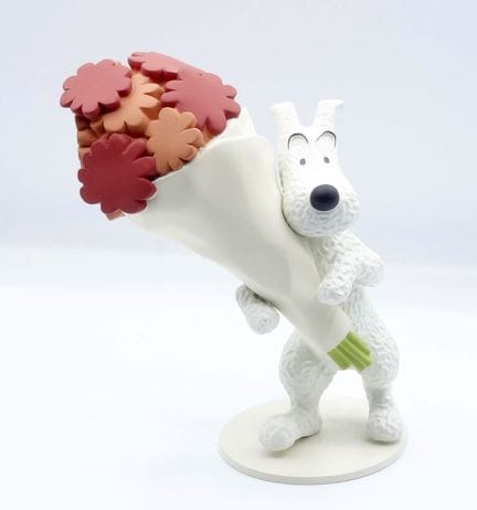 Hergé = MOULINSART LEBLON: Tintín, 45913, Milú con