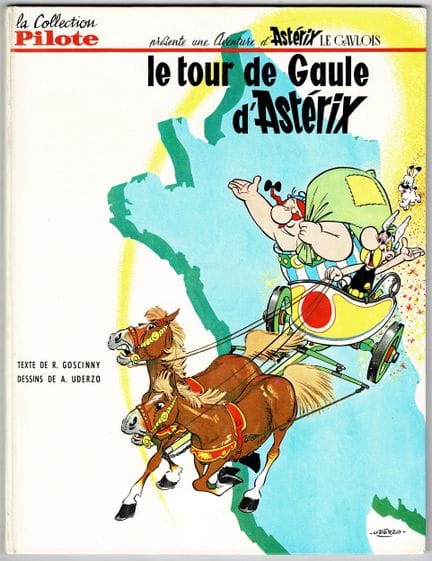 Astérix = La vuelta a la Galia, edición original d