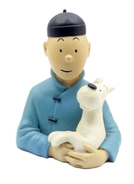 Hergé = PIXI REGOUT : Tintín, el pequeño busto chi