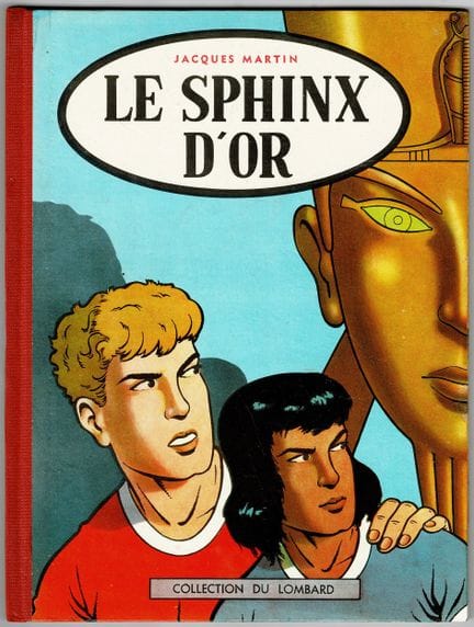 Alix = La esfinge de oro, edición original de 1956