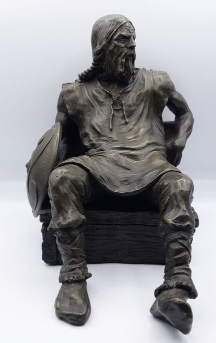 Boulesteix = Royan, figurita de bronce realizada p