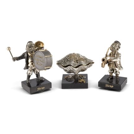 FRANK MEISLER 1925 Danzig - 2018 Jaffa THREE SCULP