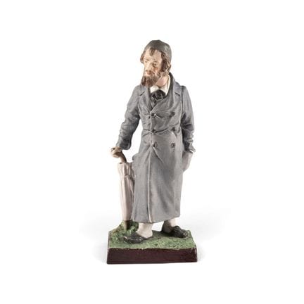 A BISCUIT PORCELAIN FIGURE 'JEW' FROM THE 'PEOPLE 