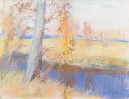 ARTISTA MODERNO Attivo nel XX secolo PAESAGGIO AUT