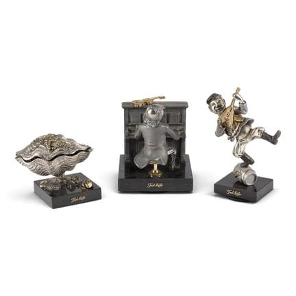 FRANK MEISLER 1925 Danzig - 2018 Jaffa THREE SCULP