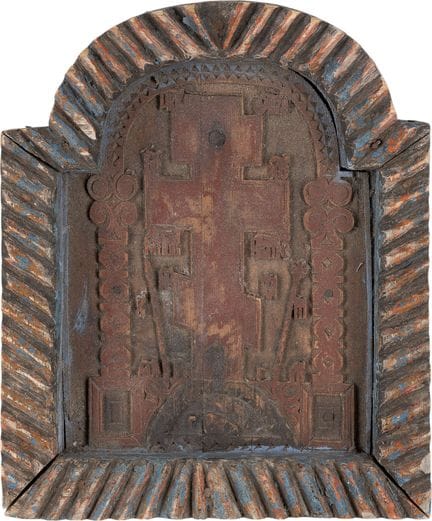 THE CROSS OF GOLGOTHA WITH THE INSTRUMENTS OF THE 