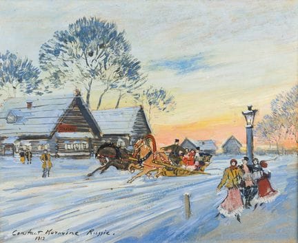 KONSTANTIN ALEKSEYEVICH KOROVIN 1861 Mosca - 1939 