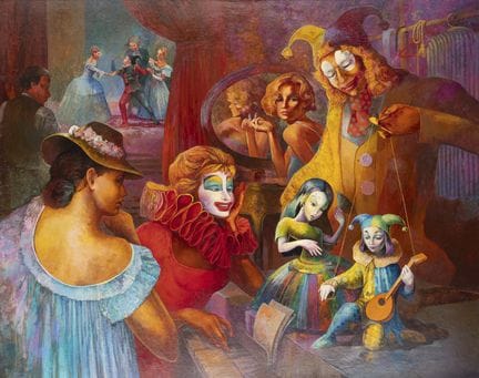 ALEXANDER ANATOLYEVICH VUTYANOV 1965 Kyiv THEATER 