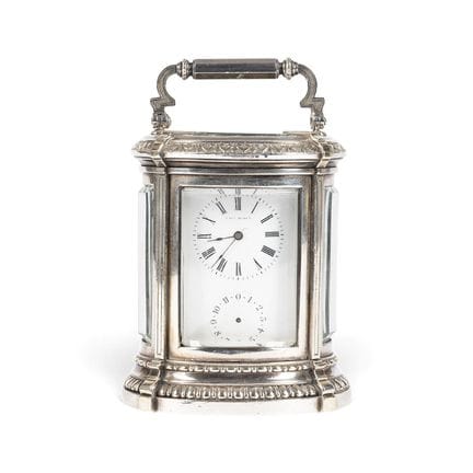 A VERY FINE CARRIAGE CLOCK FROM THE FAMILY COLLECT