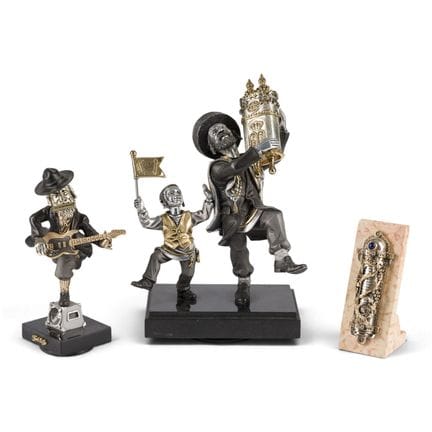 FRANK MEISLER 1925 Danzig - 2018 Jaffa THREE SCULP
