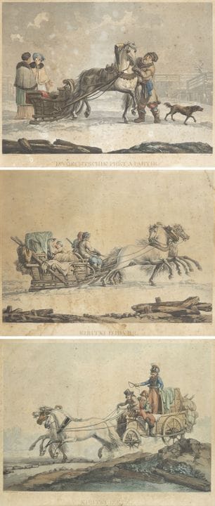 A COLLECTION OF THREE WORKS French, Bassand Prints