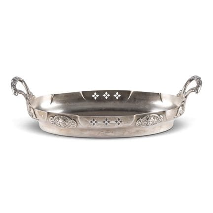 A TWO-HANDLED BOWL Polish, Warsaw, B. Buch, WMF, l