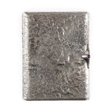 A SILVER SAMORODOK CIGARETTE CASE Russian, 1896-19