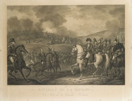'THE BATTLE OF MOSKVA' France, Le Comte, after Car