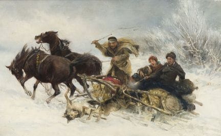 MACIEJ SANCEWICZ Polish painter, active in 20th ce