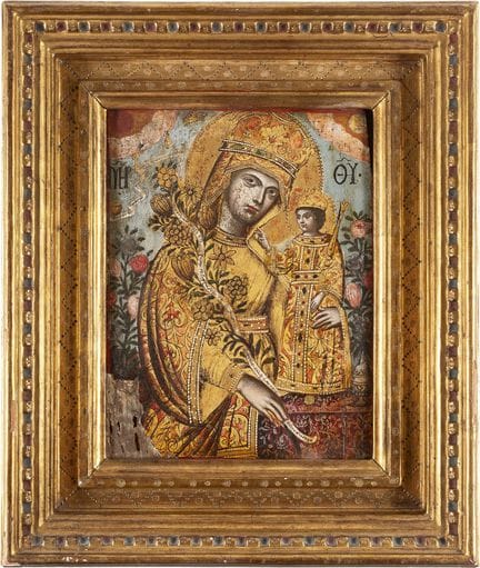 ICÔNE DE LA MÈRE DE DIEU « LA FLEUR ÉTERNELLE » Gr