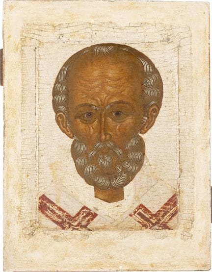 UN ICONO MUY BONITO QUE REPRESENTA A SAN NICOLÁS E