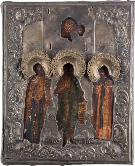 ICONO PATRONAL QUE REPRESENTA A LA MADRE DE DIOS D