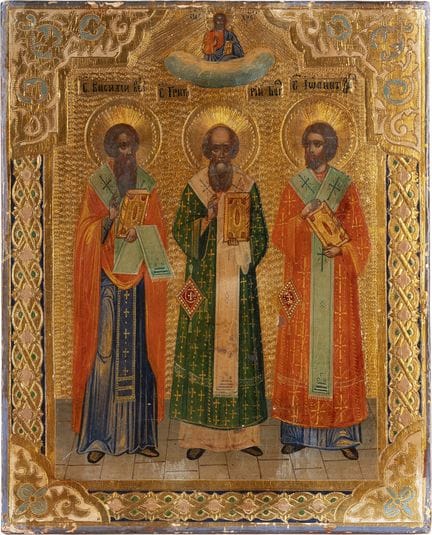 PEQUEÑO ICONO QUE REPRESENTA A LOS TRES JERÁRCAS: 