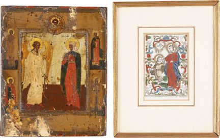 DOS PEQUEÑAS OBRAS: UN ICONO PATRONAL QUE REPRESEN