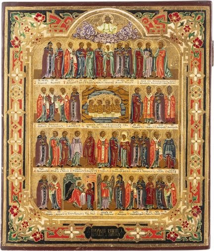 UN ICONO MENOLÓGICO DEL MES DE MARZO. Segunda mita