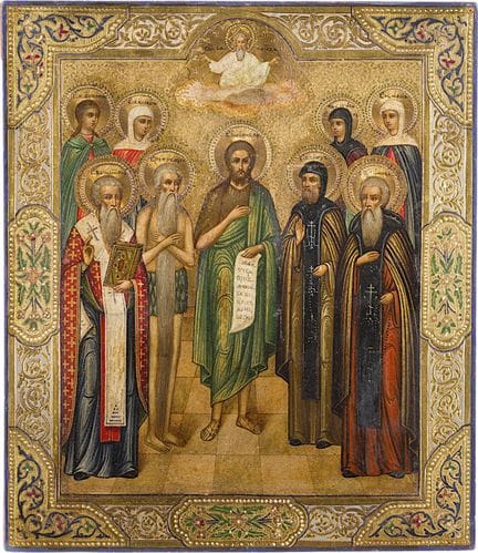ICONO PATRONAL QUE REPRESENTA A SAN JUAN EL PRECUR